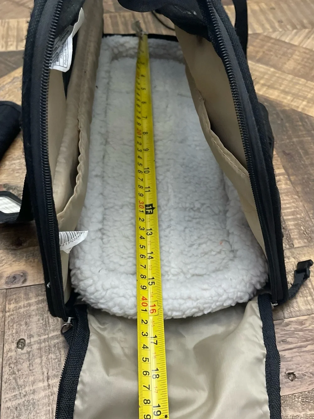 Bergan Black Soft-Sided Pet Carrier with Breathable Mesh
